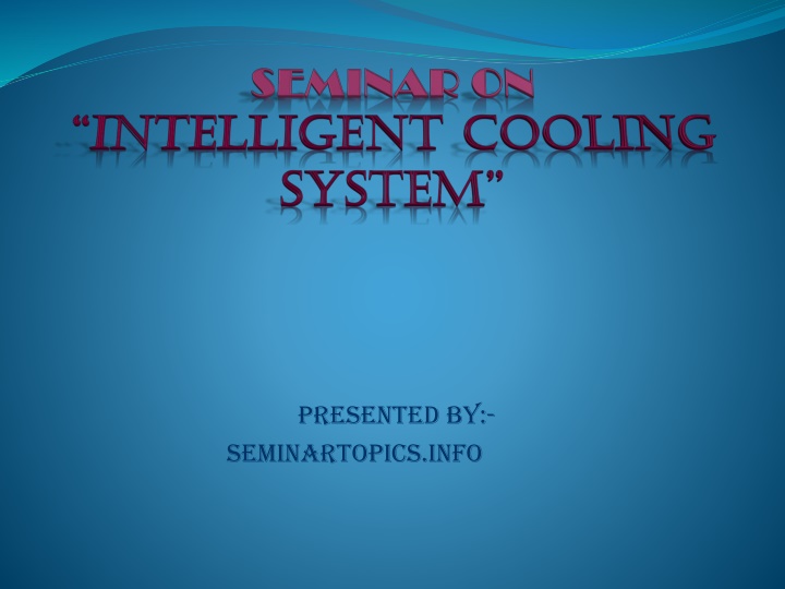 presented by seminartopics info