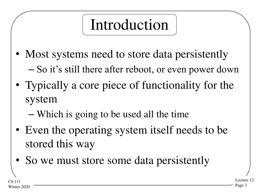 introduction
