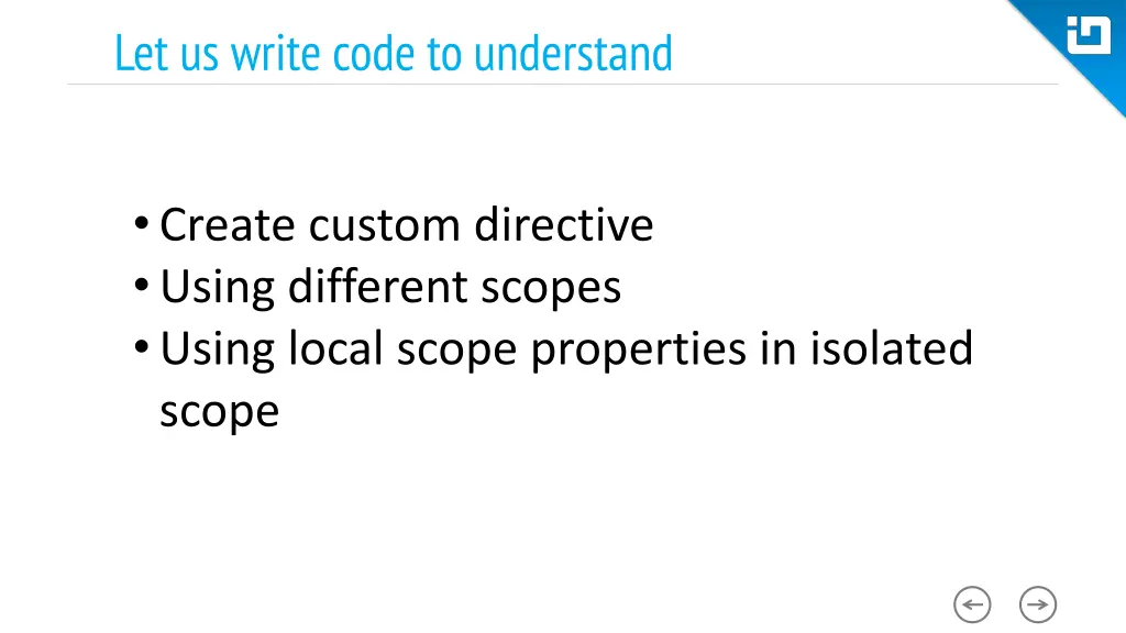let us write code to understand 2