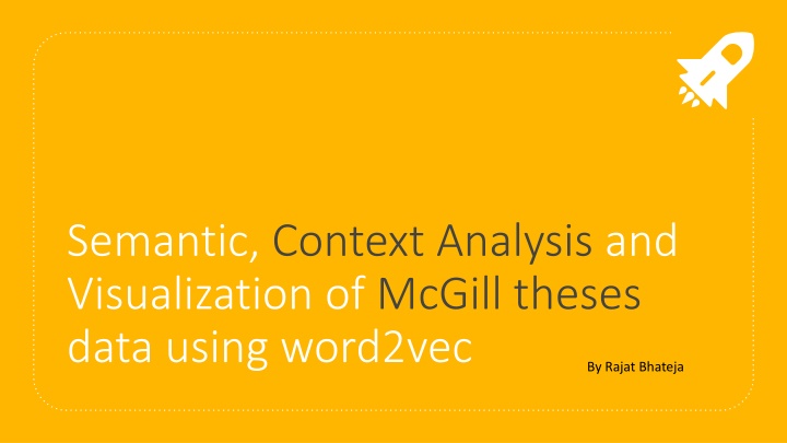 semantic context analysis and visualization