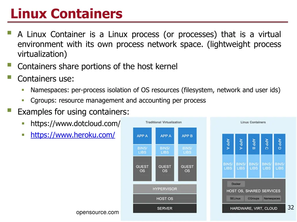 linux containers a linux container is a linux