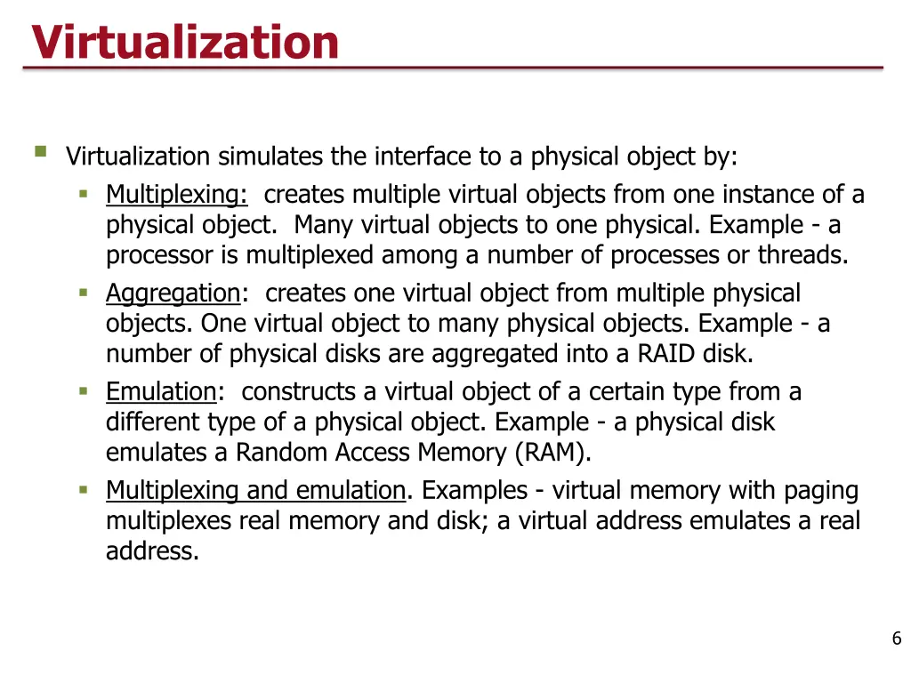 virtualization