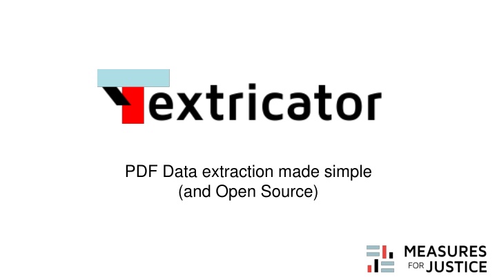 pdf data extraction made simple and open source