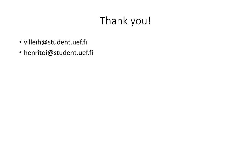 thank you