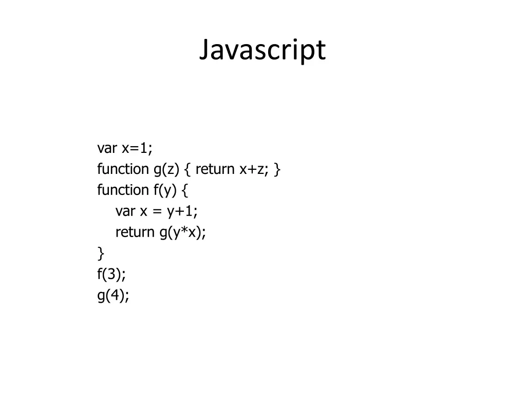 javascript