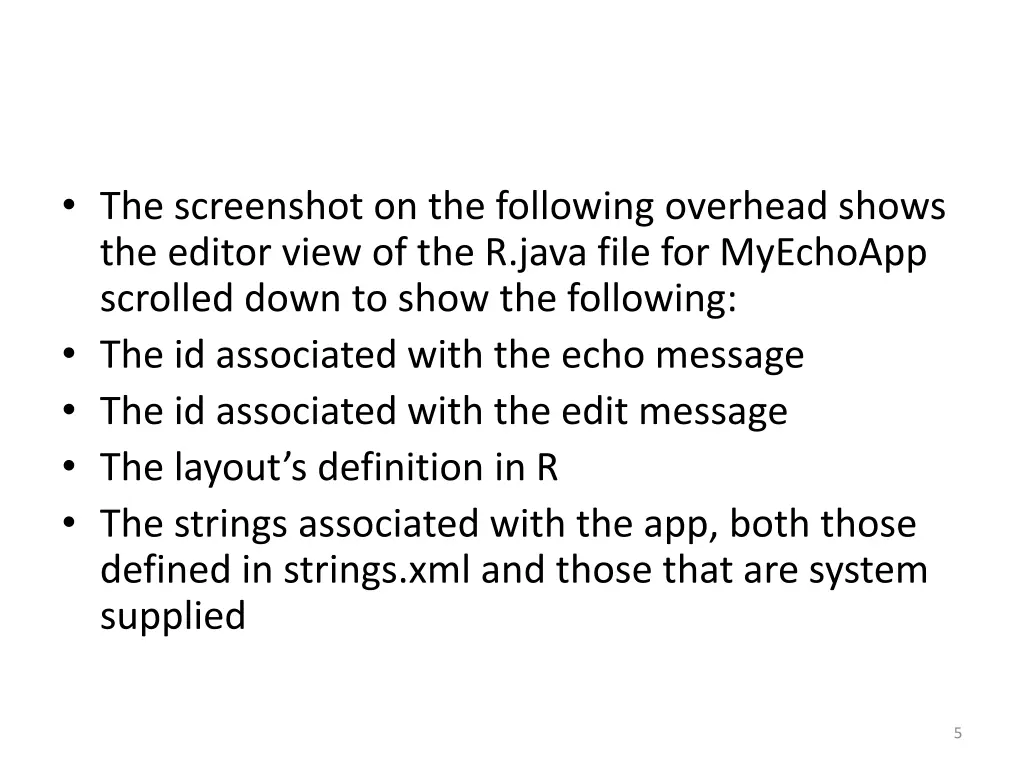 the screenshot on the following overhead shows 1