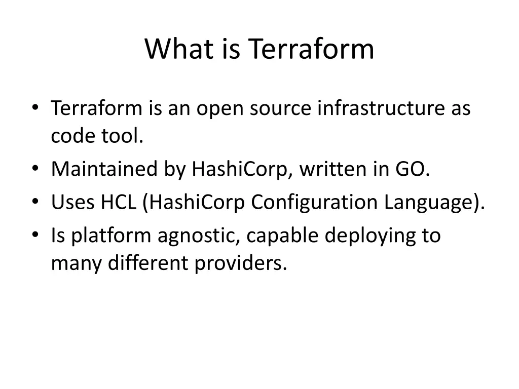 what is terraform