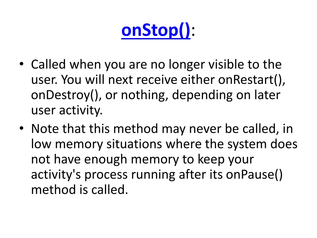 onstop