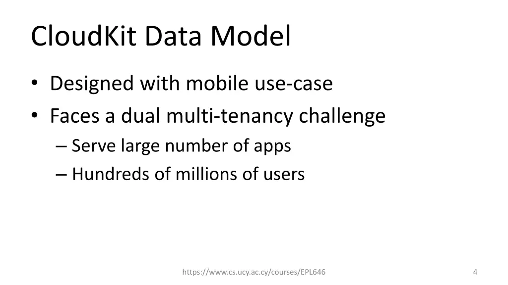 cloudkit data model