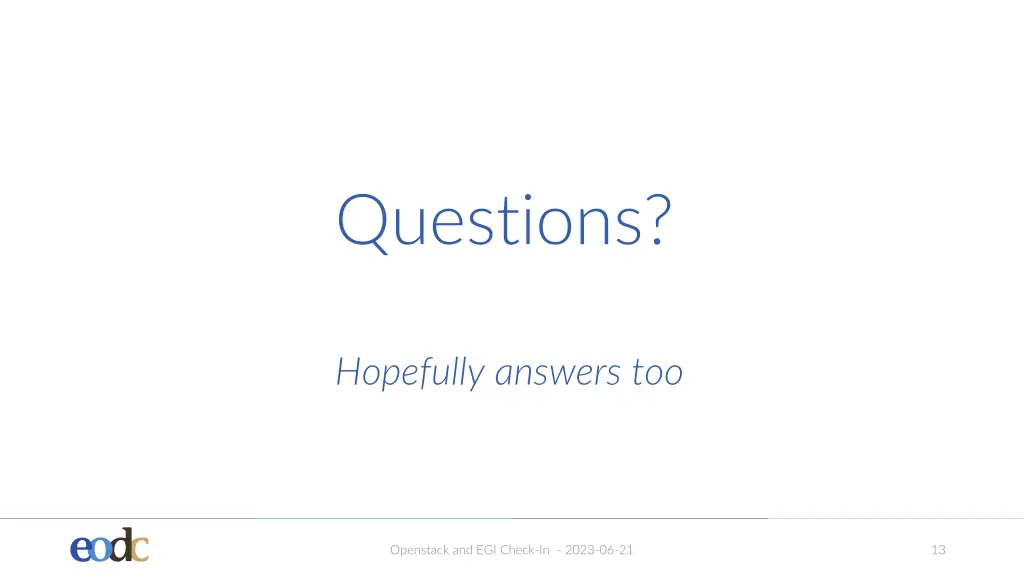questions