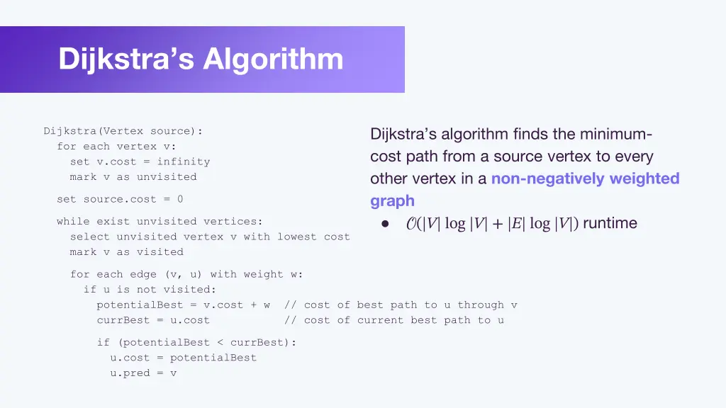 dijkstra s algorithm