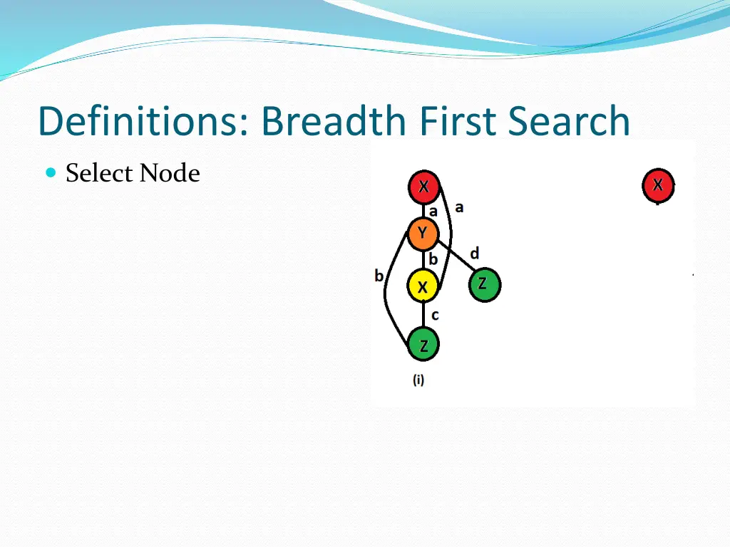 definitions breadth first search