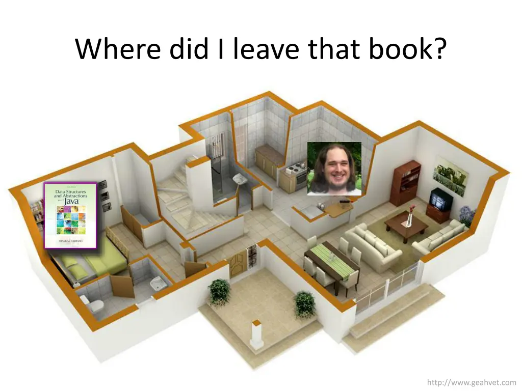 where did i leave that book