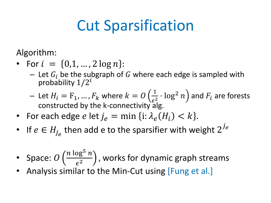 cut sparsification 2