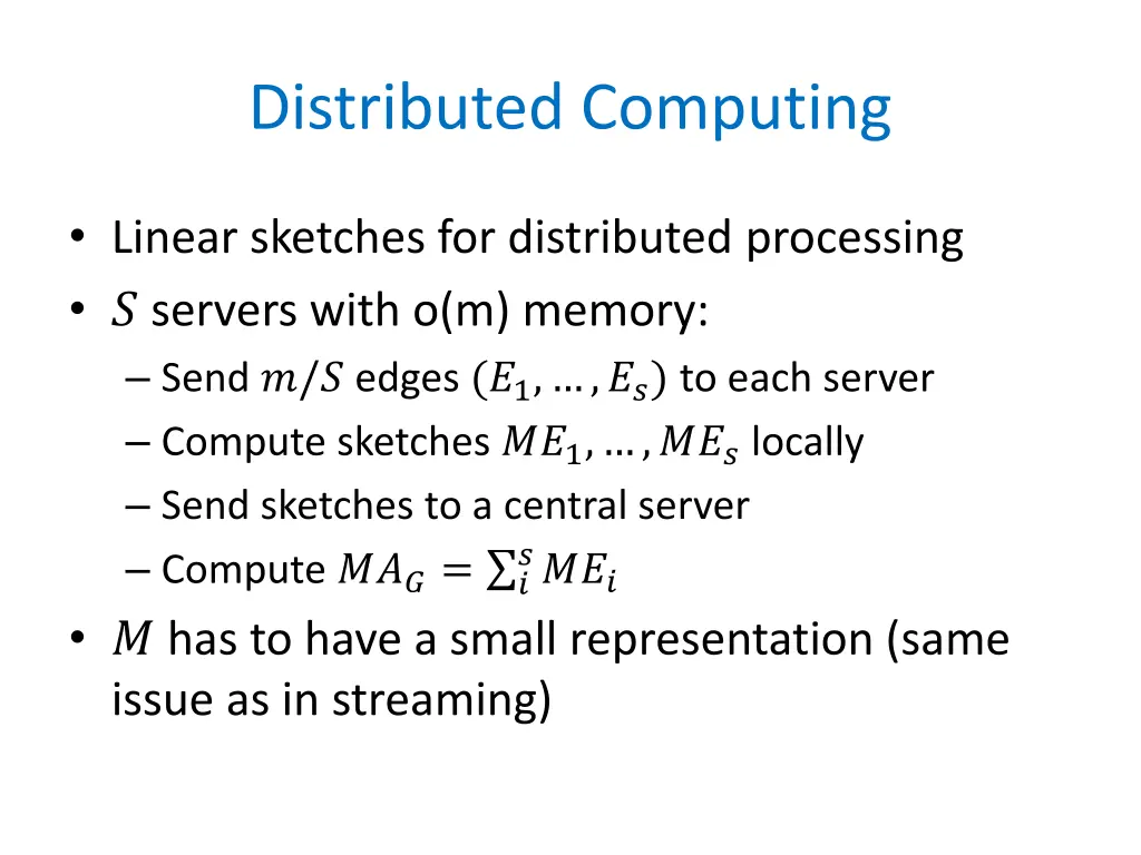 distributed computing