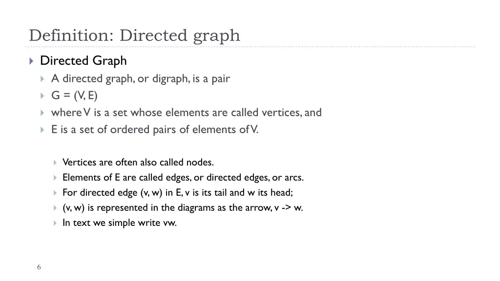 definition directed graph