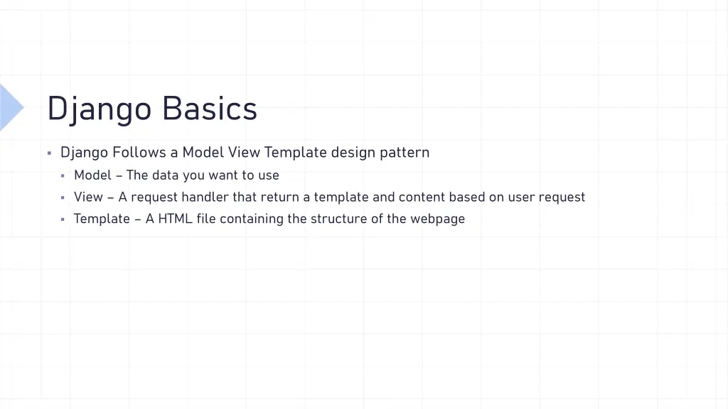 django basics