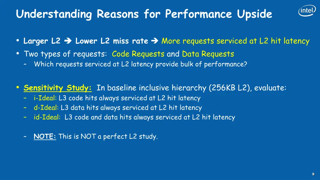 understanding reasons for performance upside
