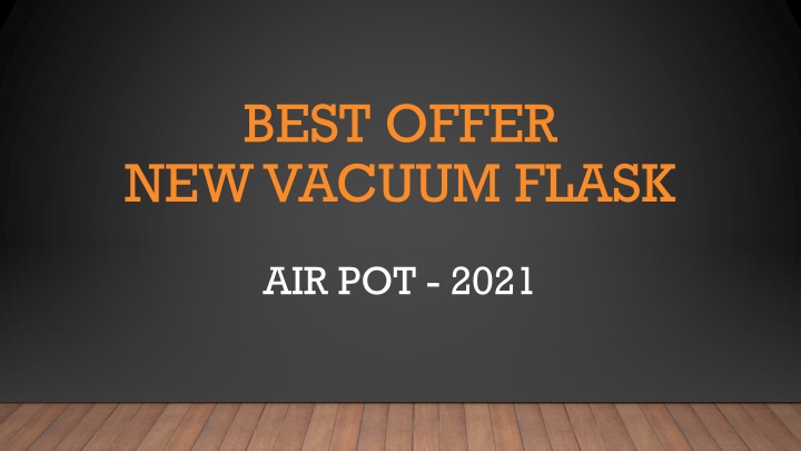best offer new vacuum flask