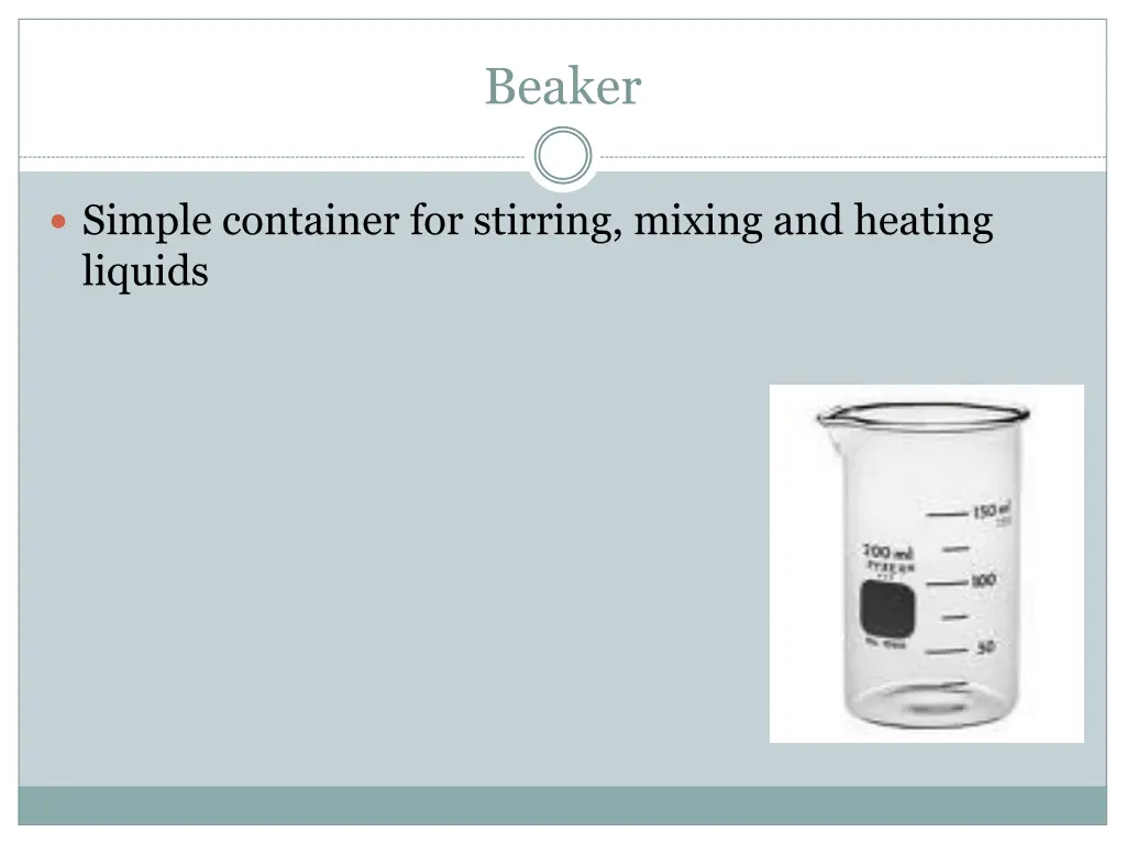 beaker