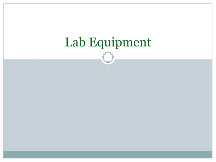 lab equipment
