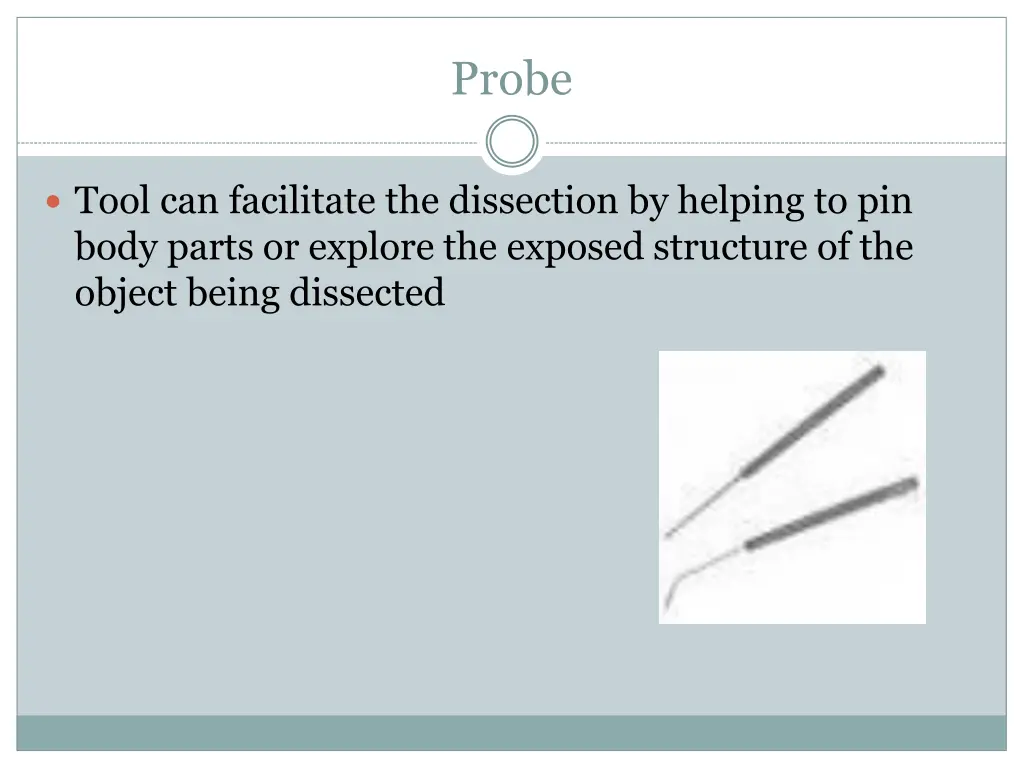 probe