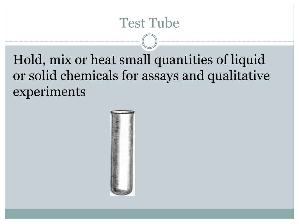 test tube