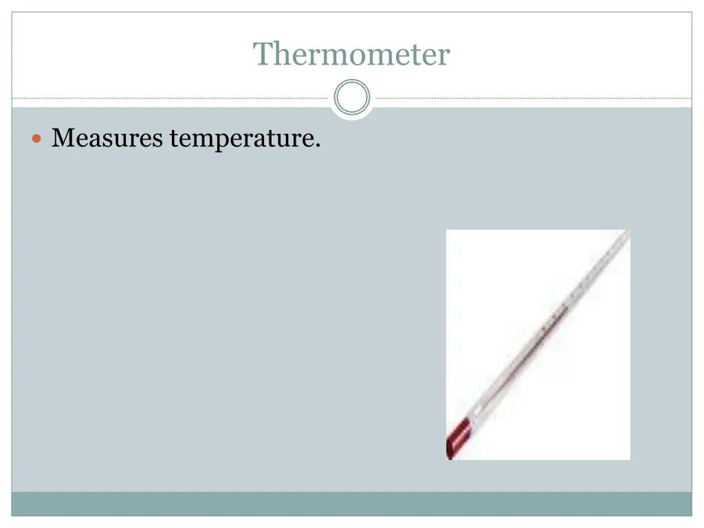thermometer