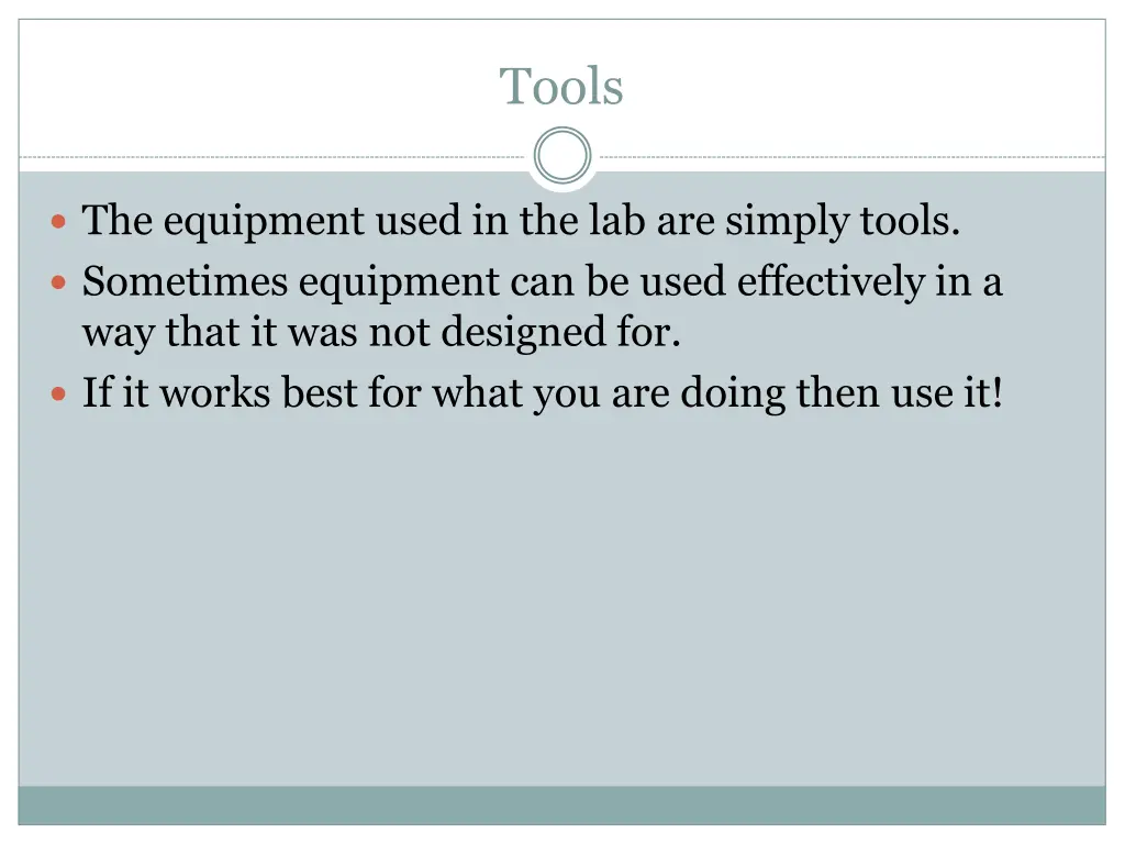 tools