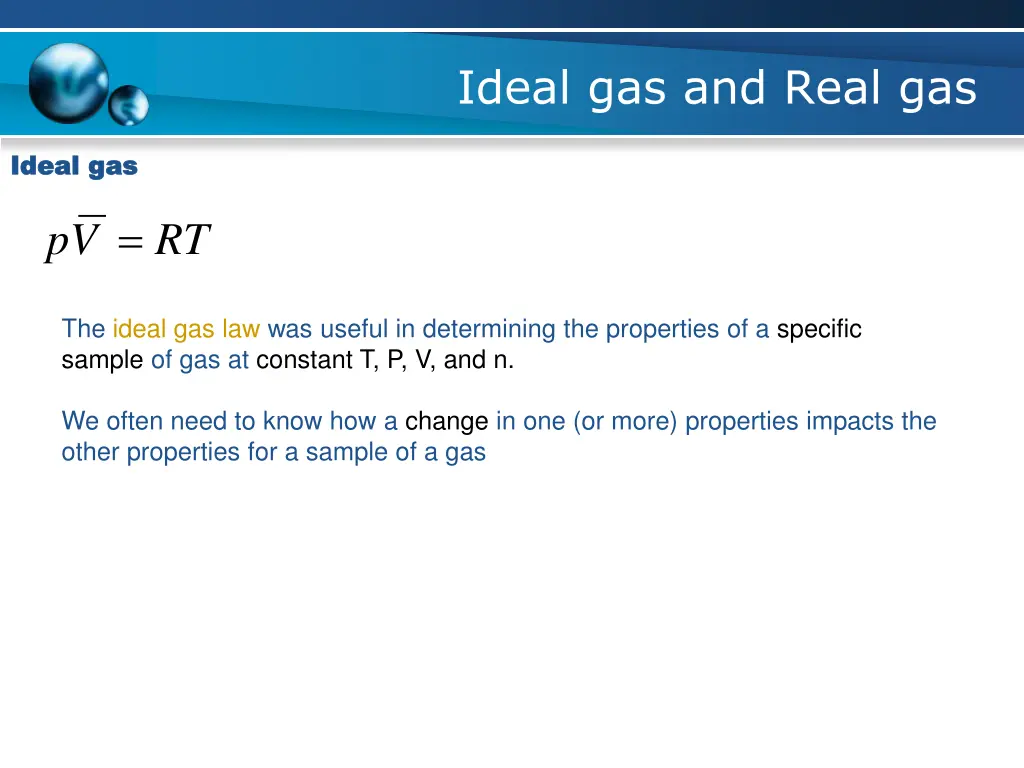 ideal gas and real gas 1