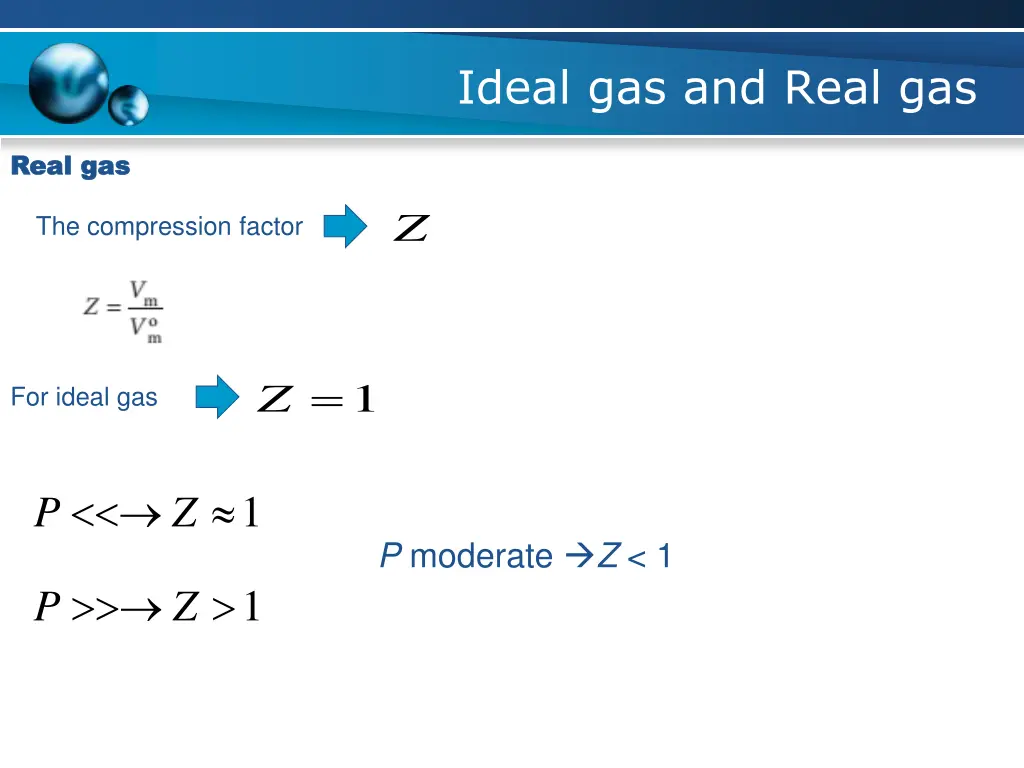 ideal gas and real gas 3