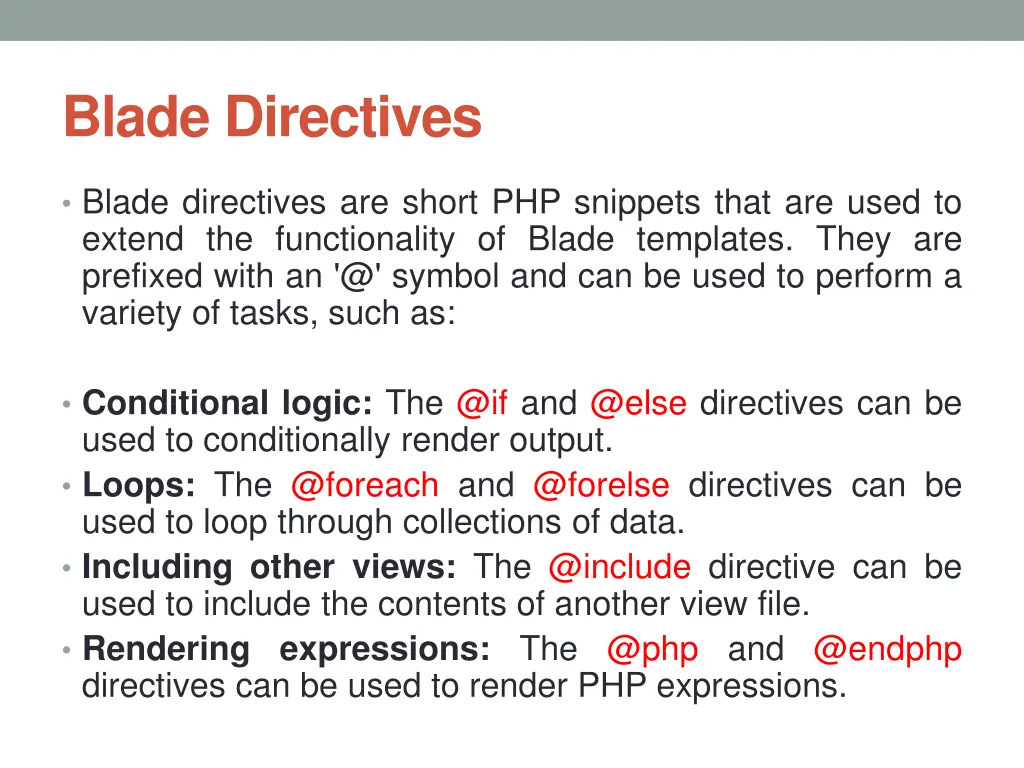 blade directives