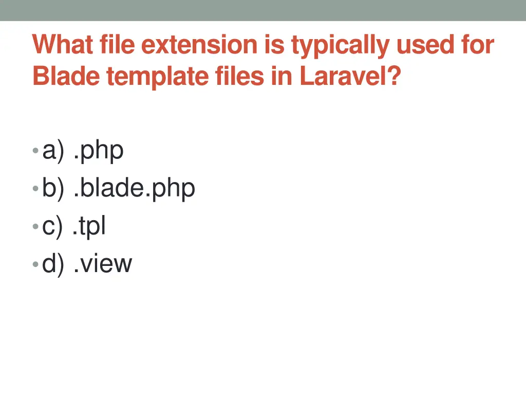 what file extension is typically used for blade