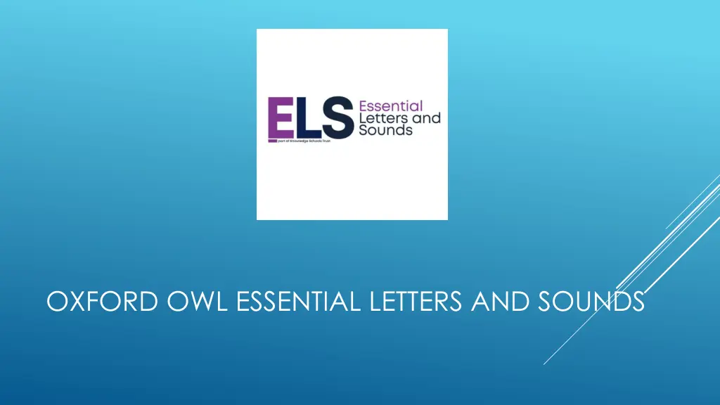 oxford owl essential letters and sounds
