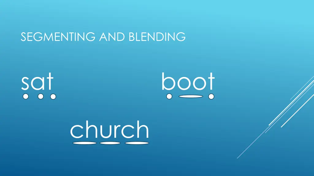 segmenting and blending 2