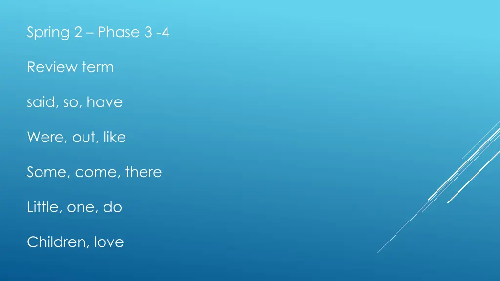 spring 2 phase 3 4