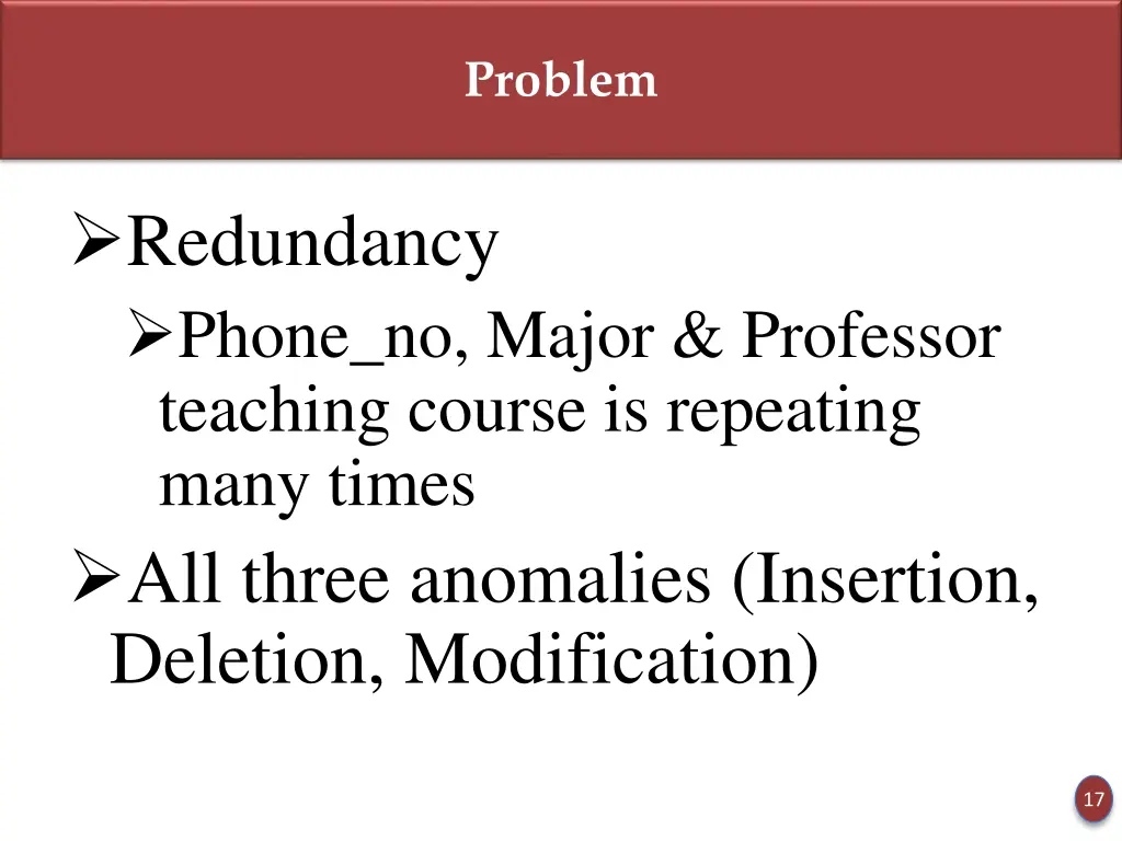 problem