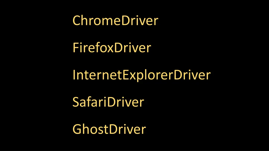 chromedriver