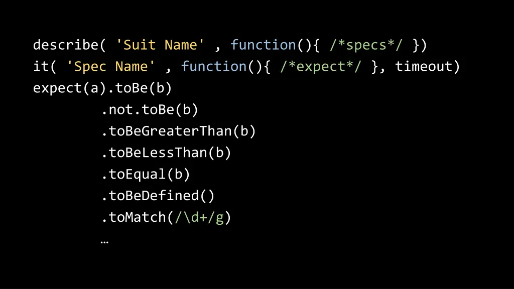 describe suit name function specs it spec name