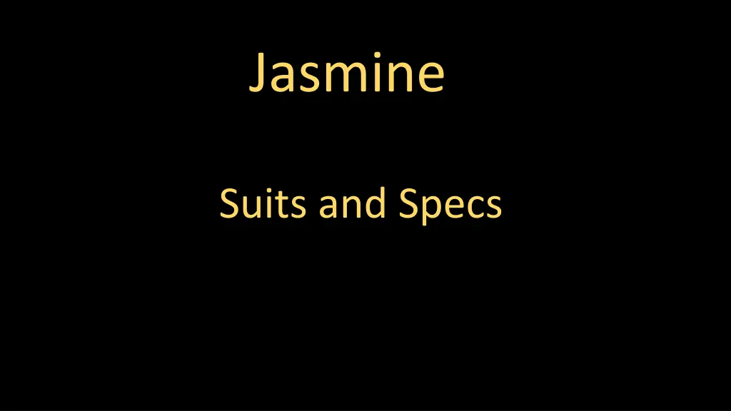 jasmine