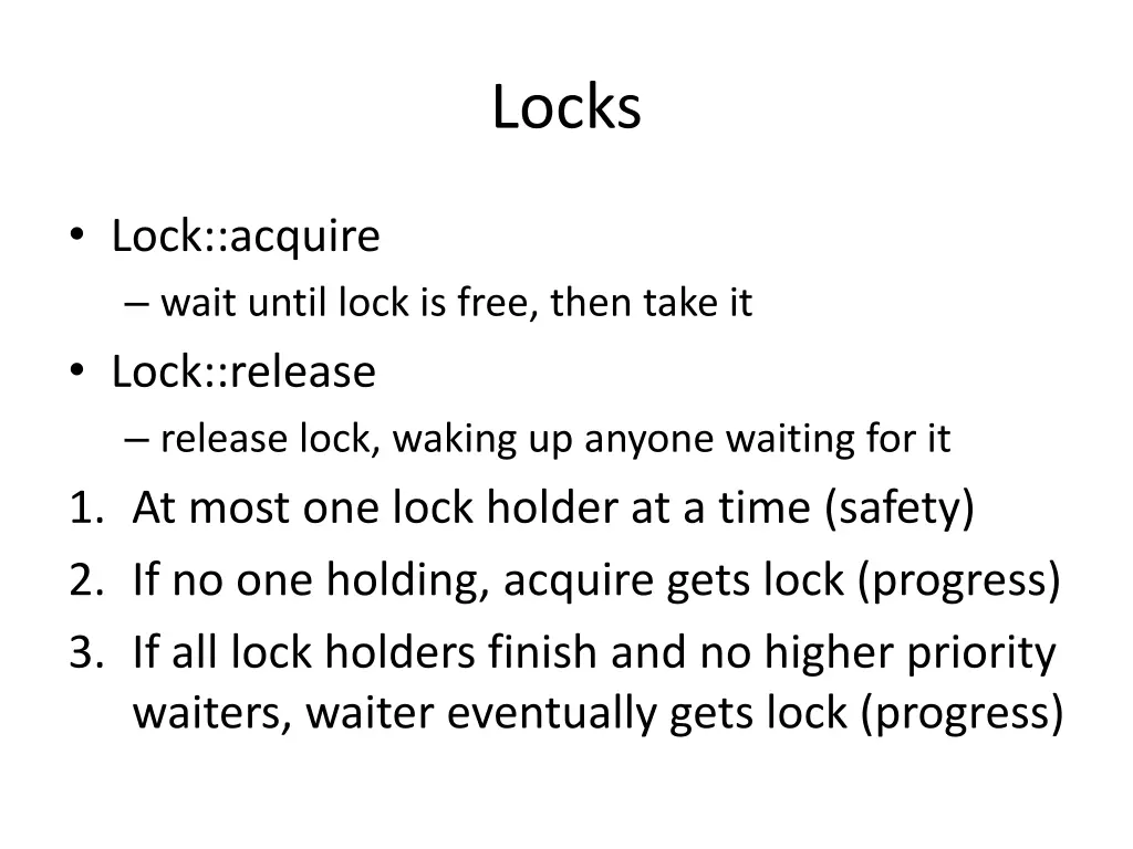 locks