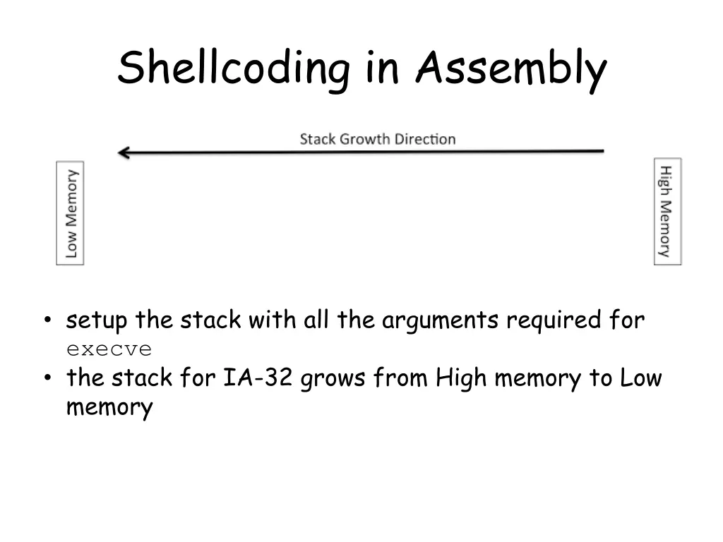 shellcoding in assembly 1