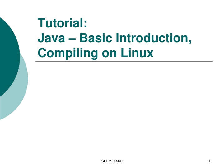 tutorial java basic introduction compiling
