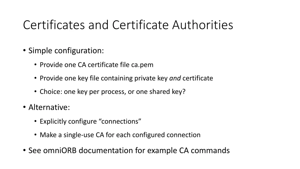certificates and certificate authorities 1