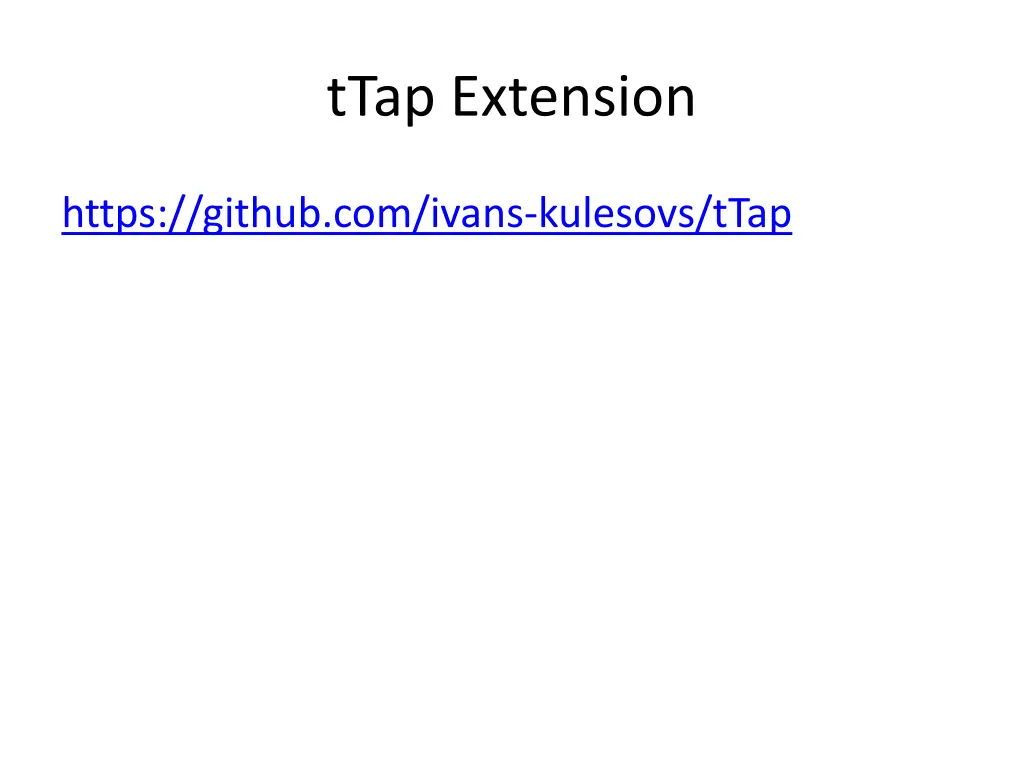 ttap extension