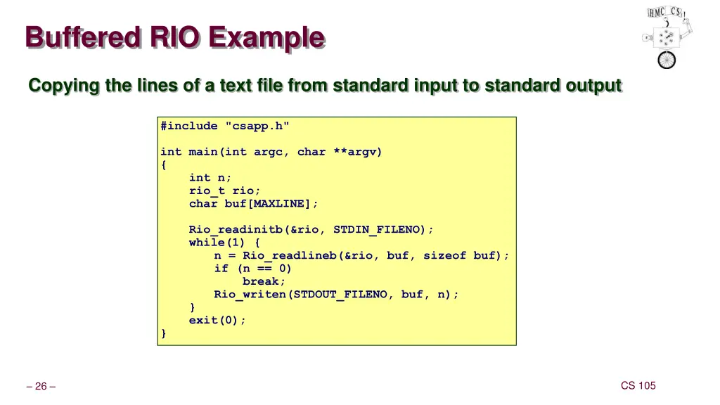buffered rio example