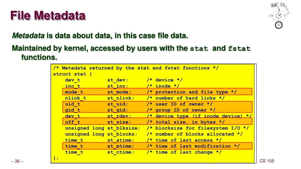file metadata