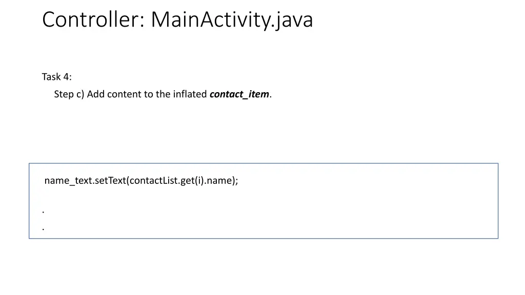 controller mainactivity java 6