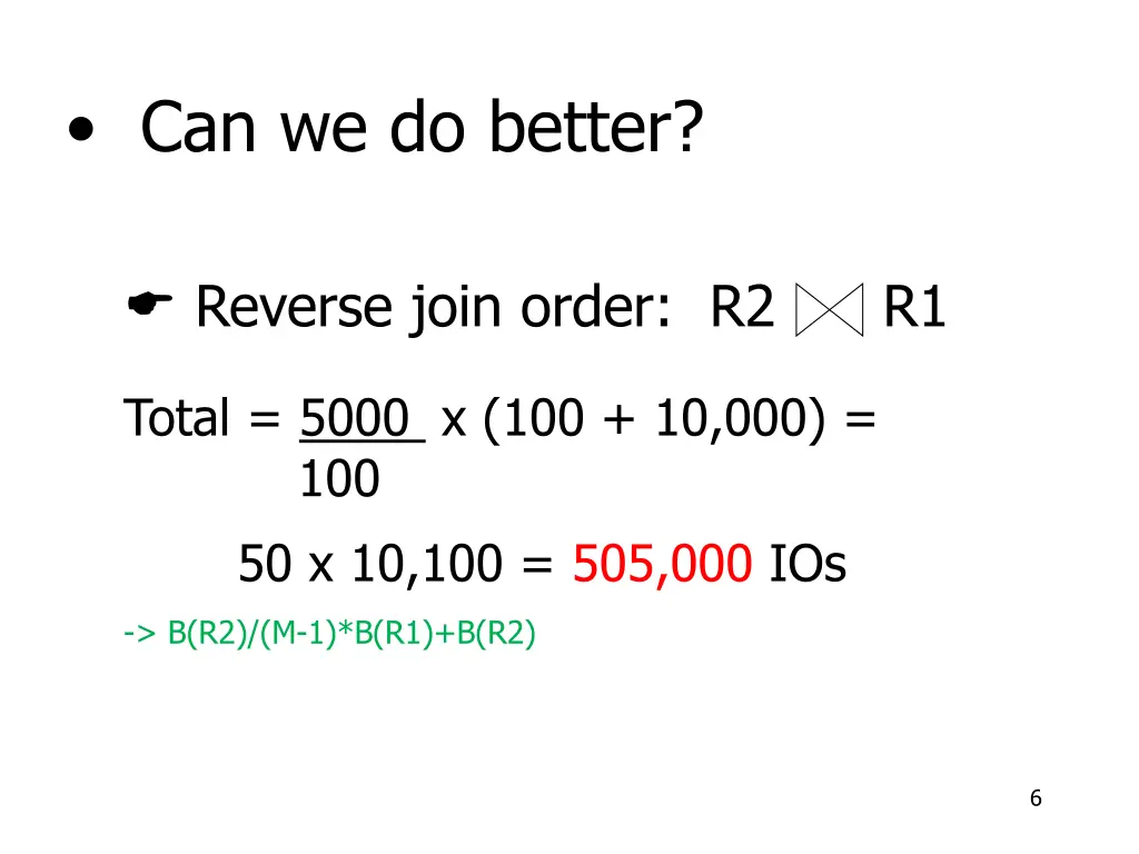 can we do better 1