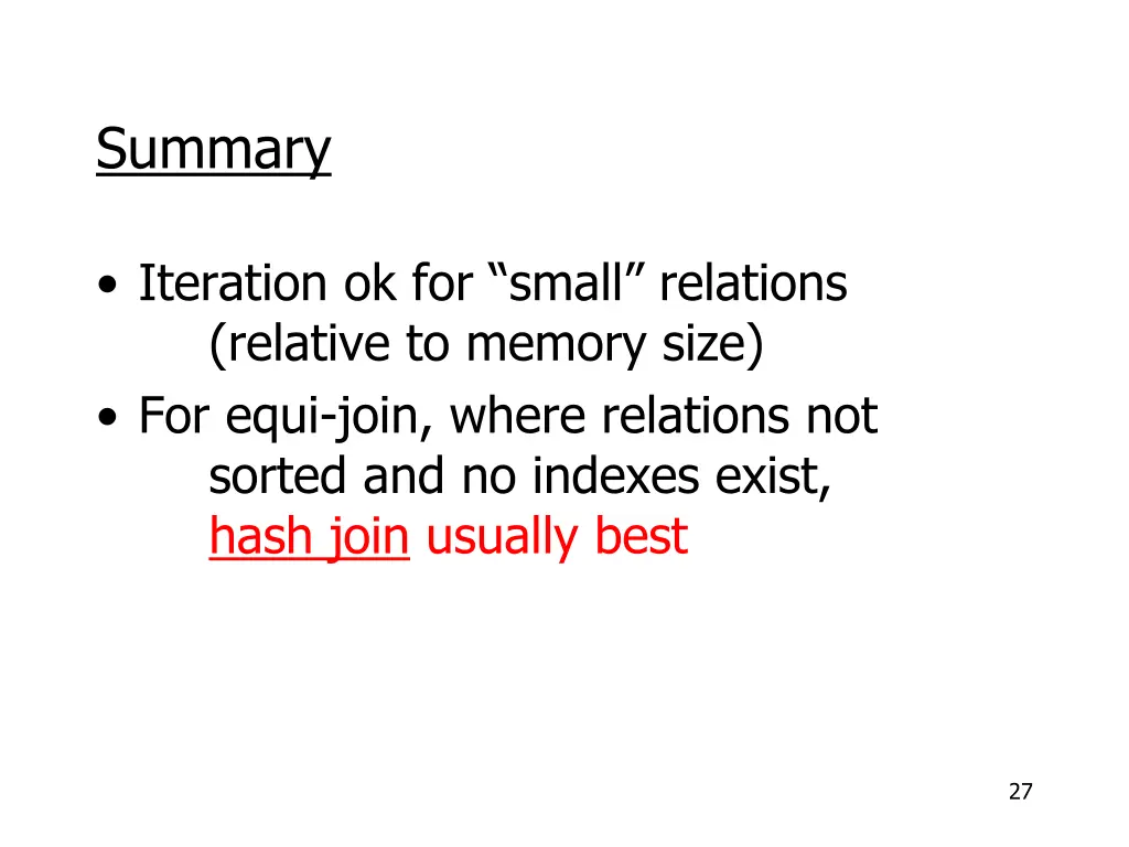 summary